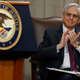 U.S. Attorney General Merrick Garland participates in an event to mark the first anniversary of the COVID-19 Hate Crimes Act at the Department of Justice Robert F. Kennedy Building on May 20, 2022, in Washington, DC.